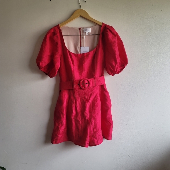 Lavender Brown, Short Romper, Raspberry, Size XS - NWT - Picture 4 of 11